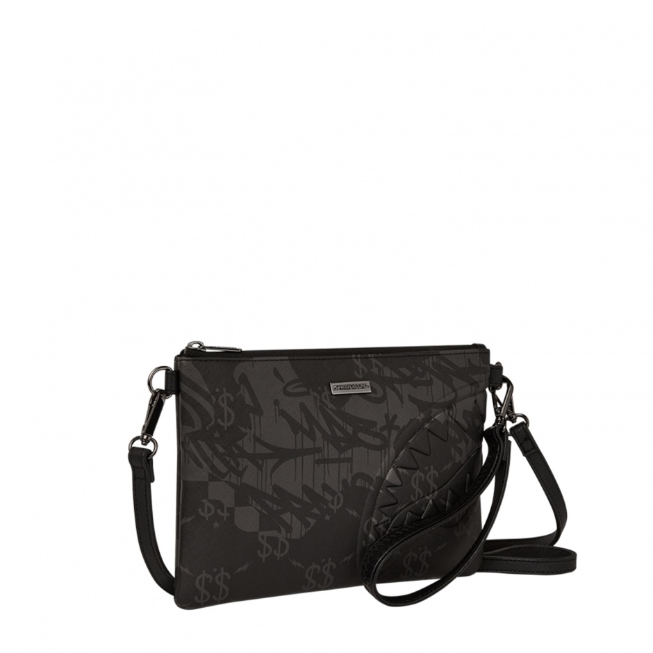 SPRAYGROUND Geantă umăr 3AM CHECK POUCHETTE - vezi 2