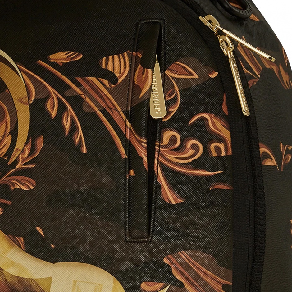 SPRAYGROUND Rucsac cu imprimeu G.O.A.T. - vezi 4
