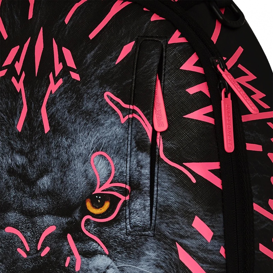 SPRAYGROUND Rucsac AI LION NEON PINK - vezi 4