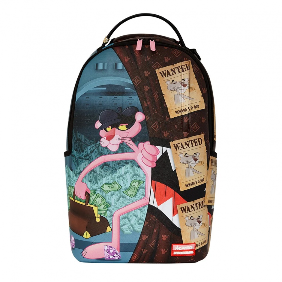 SPRAYGROUND Rucsac PINK PANTHER BURGLAR ESCAPE - vezi 1