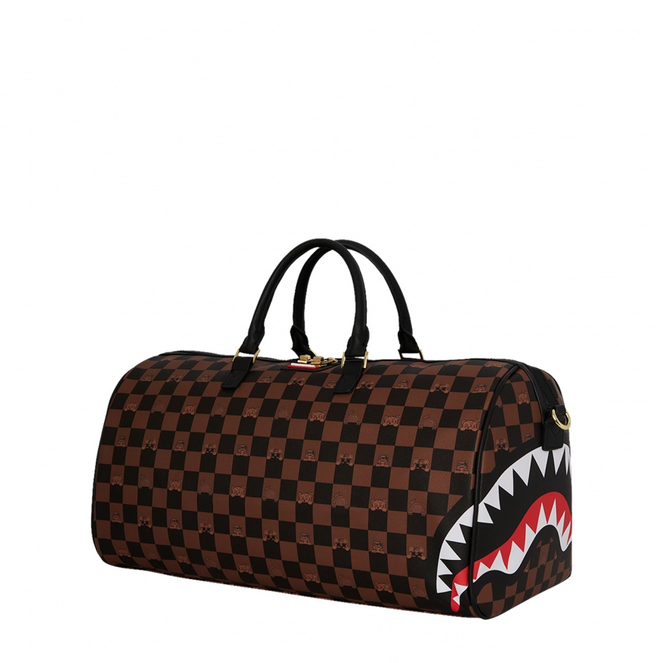 SPRAYGROUND Săc PEEKING CHARACTER CHECK - vezi 2