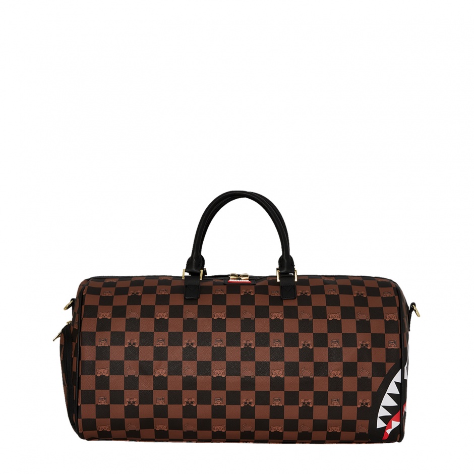 SPRAYGROUND Săc PEEKING CHARACTER CHECK - vezi 1