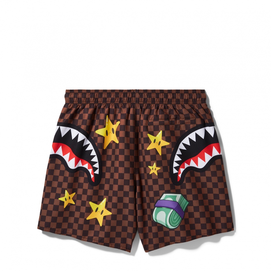 SPRAYGROUND Pantaloni baie tip șort bărbați LET'S MAKE SOME NOISE - vezi 2