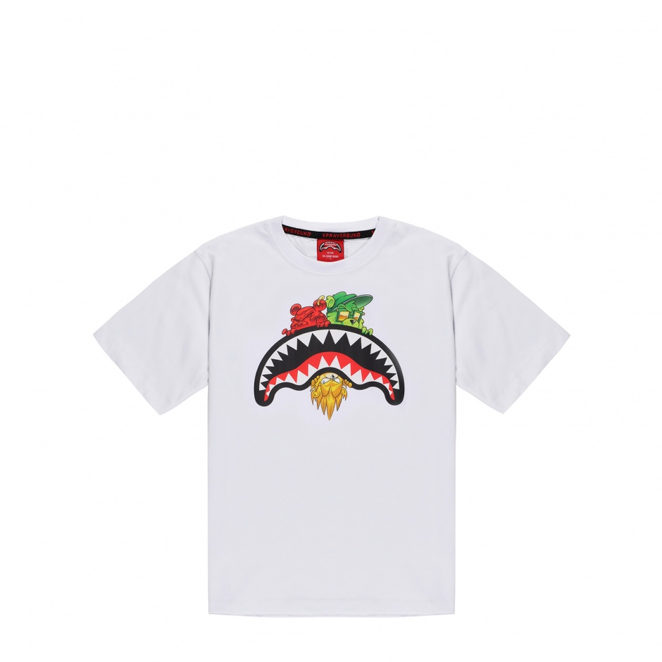 SPRAYGROUND Tricou albă copii - vezi 1