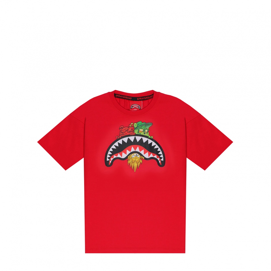 SPRAYGROUND Tricou roșu copii - vezi 1