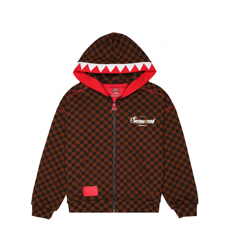 SPRAYGROUND Hanorac cu fermoar copii - vezi 1