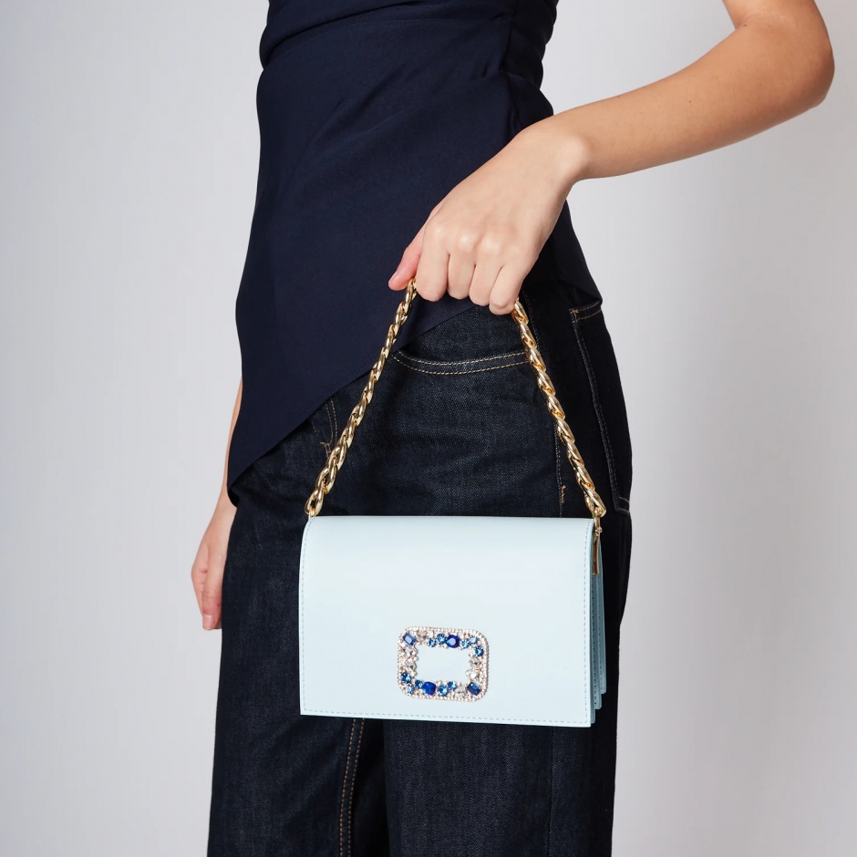 TOSCA BLU Geantă damă albastră din piele - vezi 3