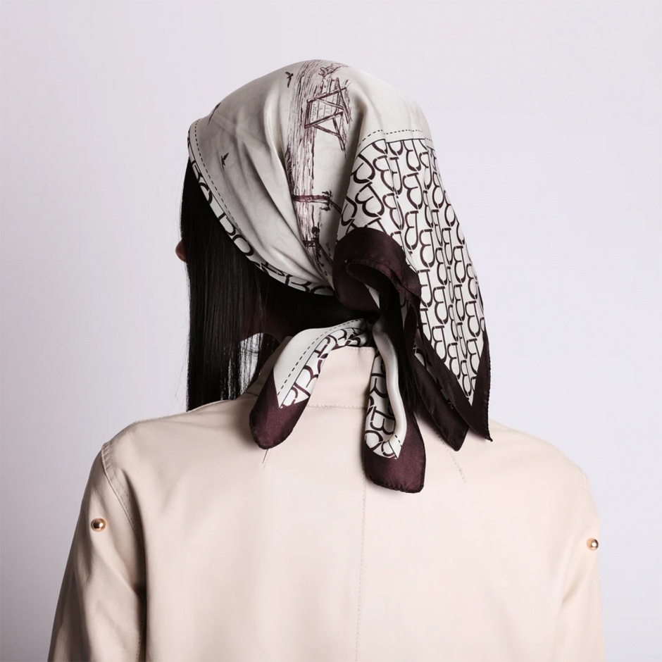 TOSCA BLU Eșarfă mătase damă Formentera - vezi 2