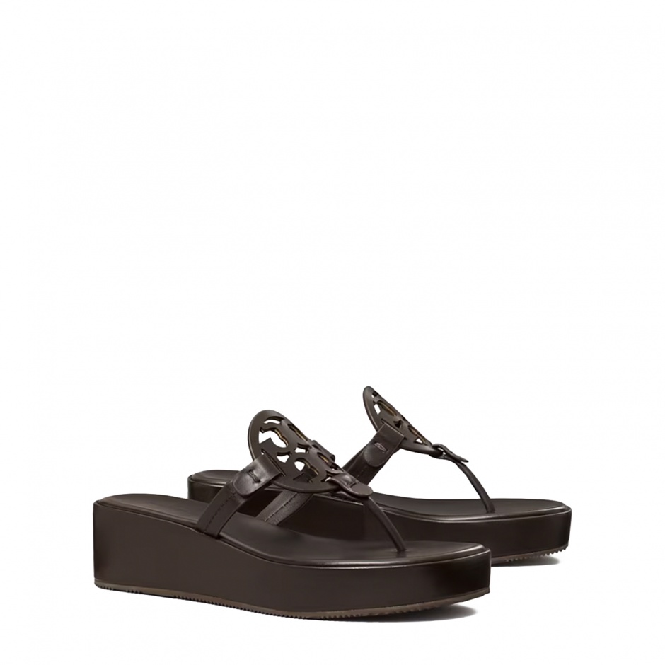 TORY BURCH Papuci damă MILLER WEDGE - vezi 2