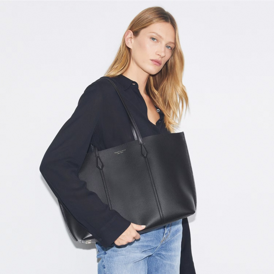 TORY BURCH Geantă damă neagră Perry - vezi 4