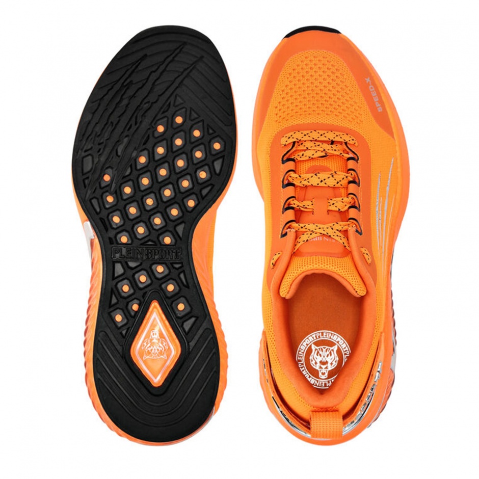 PLEIN SPORT Adidași bărbați Speed-X portocalii - vezi 2 - Pepina.ro PLEIN SPORT Adidași bărbați Speed-X portocalii - vezi 2
