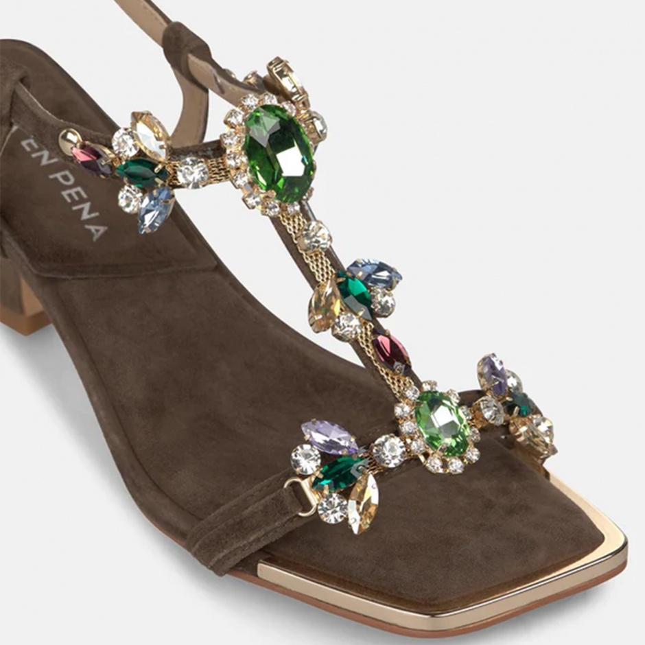 ALMA EN PENA Sandale damă maro - vezi 4