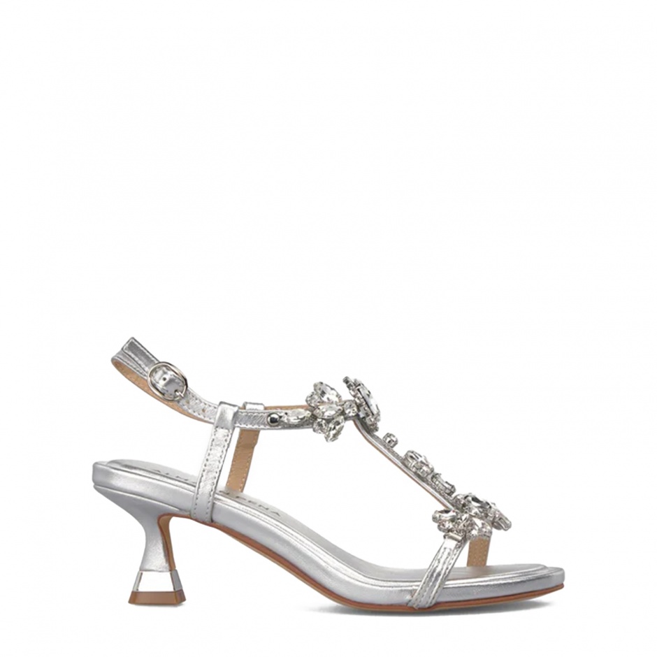 ALMA EN PENA Sandale damă argintii - vezi 1