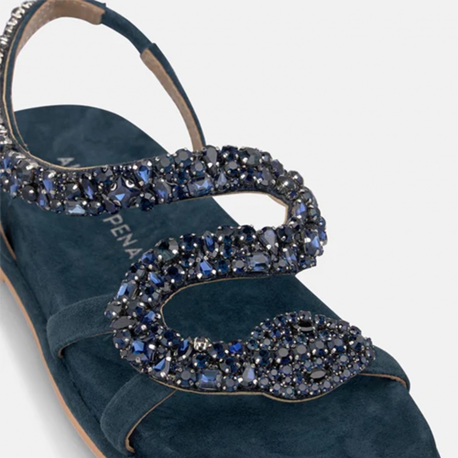 ALMA EN PENA Sandale damă bleumarin - vezi 4