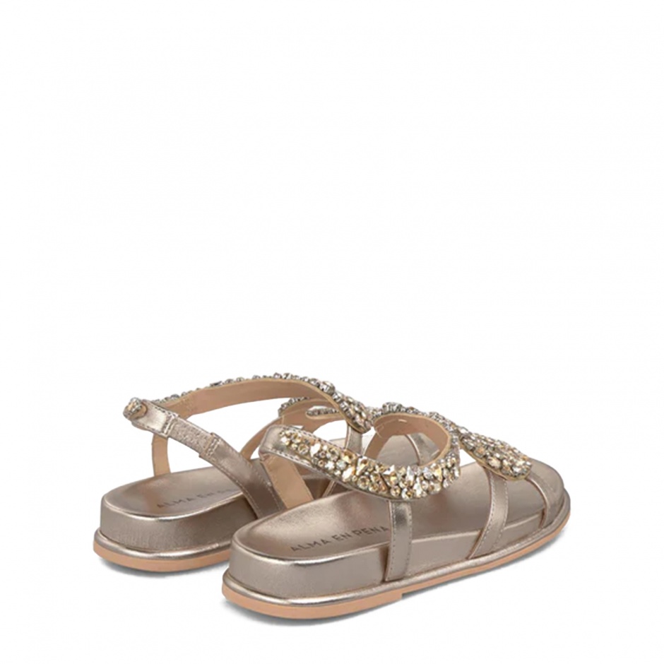 ALMA EN PENA Sandale damă aurii - vezi 3