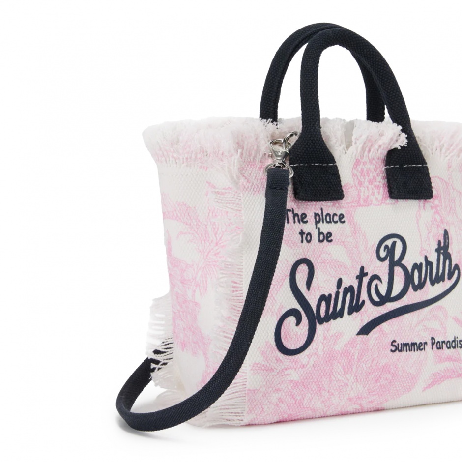 SAINT BARTH Geantă damă Colette cu palmieri - vezi 2