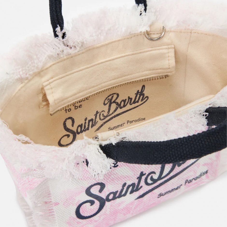 SAINT BARTH Geantă damă Colette cu palmieri - vezi 3