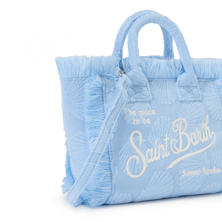 SAINT BARTH Poșetă damă Vanity albastră - vezi 2