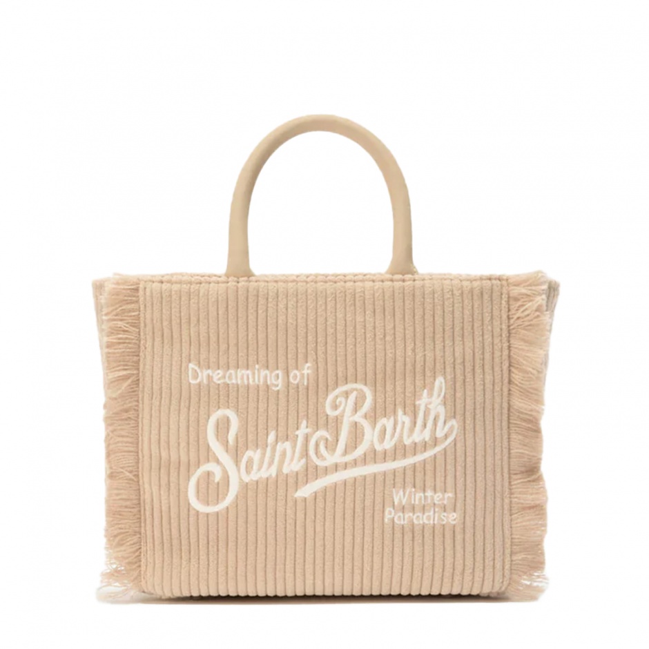 SAINT BARTH Geantă damă neagră Vanity Corduroy - vezi 1 - Pepina.ro SAINT BARTH Geantă damă neagră Vanity Corduroy - vezi 1