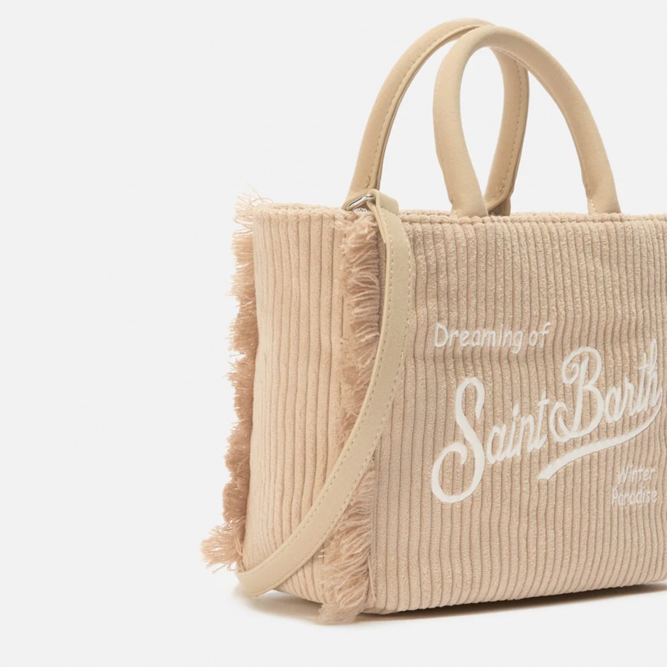 SAINT BARTH Geantă damă neagră Vanity Corduroy - vezi 2 - Pepina.ro SAINT BARTH Geantă damă neagră Vanity Corduroy - vezi 2