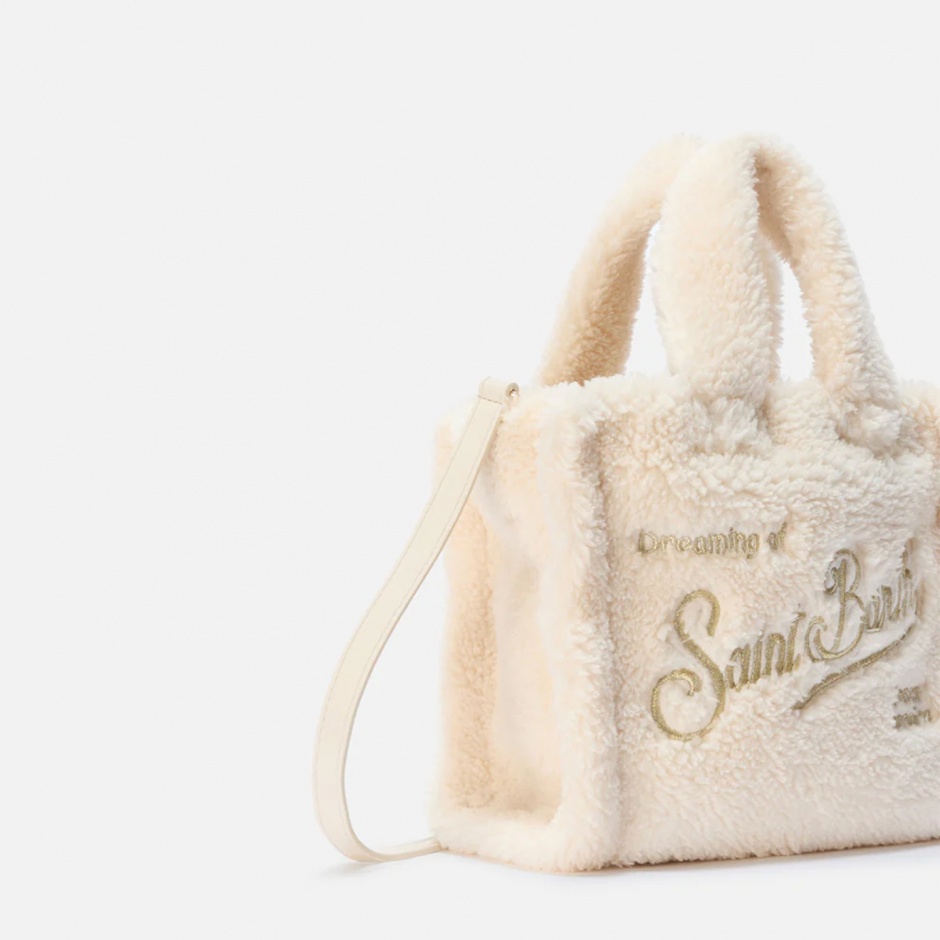 SAINT BARTH Geantă damă albă Vanity Teddy - vezi 2 - Pepina.ro SAINT BARTH Geantă damă albă Vanity Teddy - vezi 2