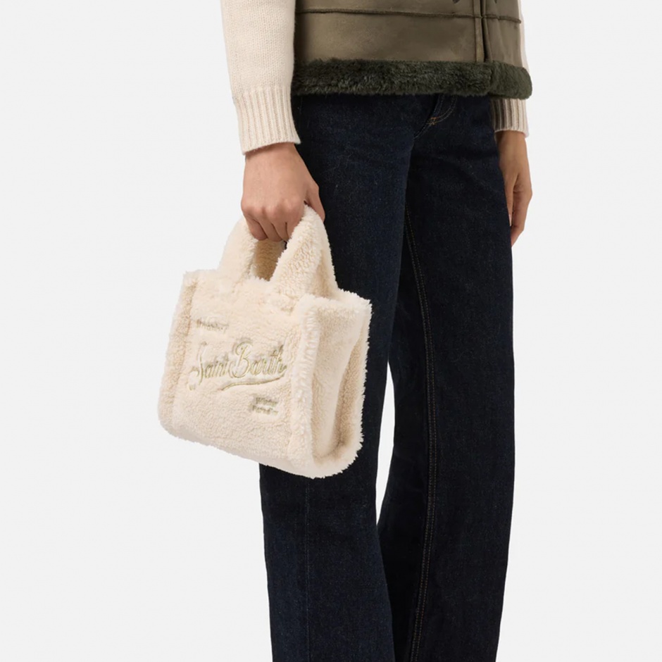 SAINT BARTH Geantă damă albă Vanity Teddy - vezi 4 - Pepina.ro SAINT BARTH Geantă damă albă Vanity Teddy - vezi 4