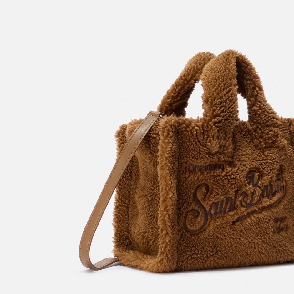 SAINT BARTH Geantă damă maro Vanity Teddy - vezi 2 - Pepina.ro SAINT BARTH Geantă damă maro Vanity Teddy - vezi 2