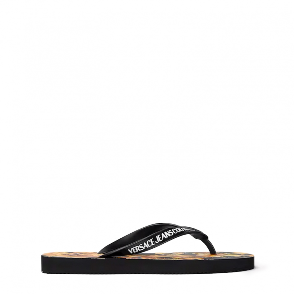 VERSACE JEANS Papuci damă cu imprimeu - vezi 1 - Pepina.ro VERSACE JEANS Papuci damă cu imprimeu - vezi 1