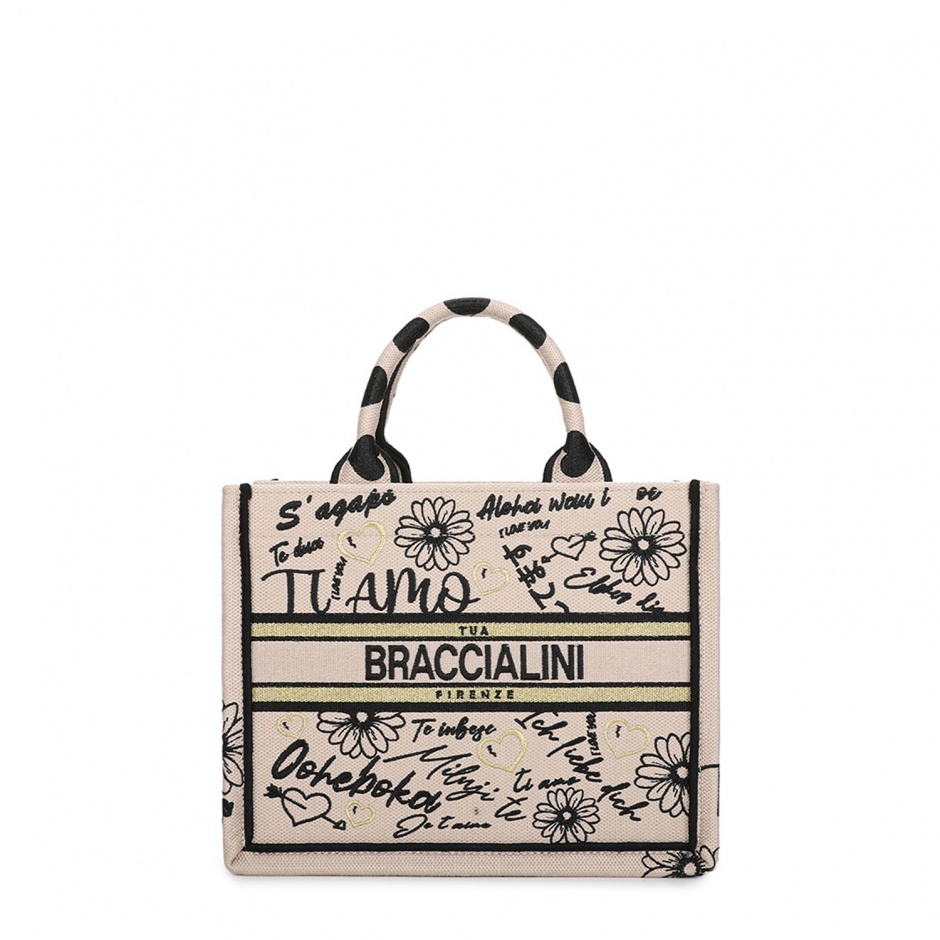 Braccialini Geantă de damă bej Queen - vezi 1