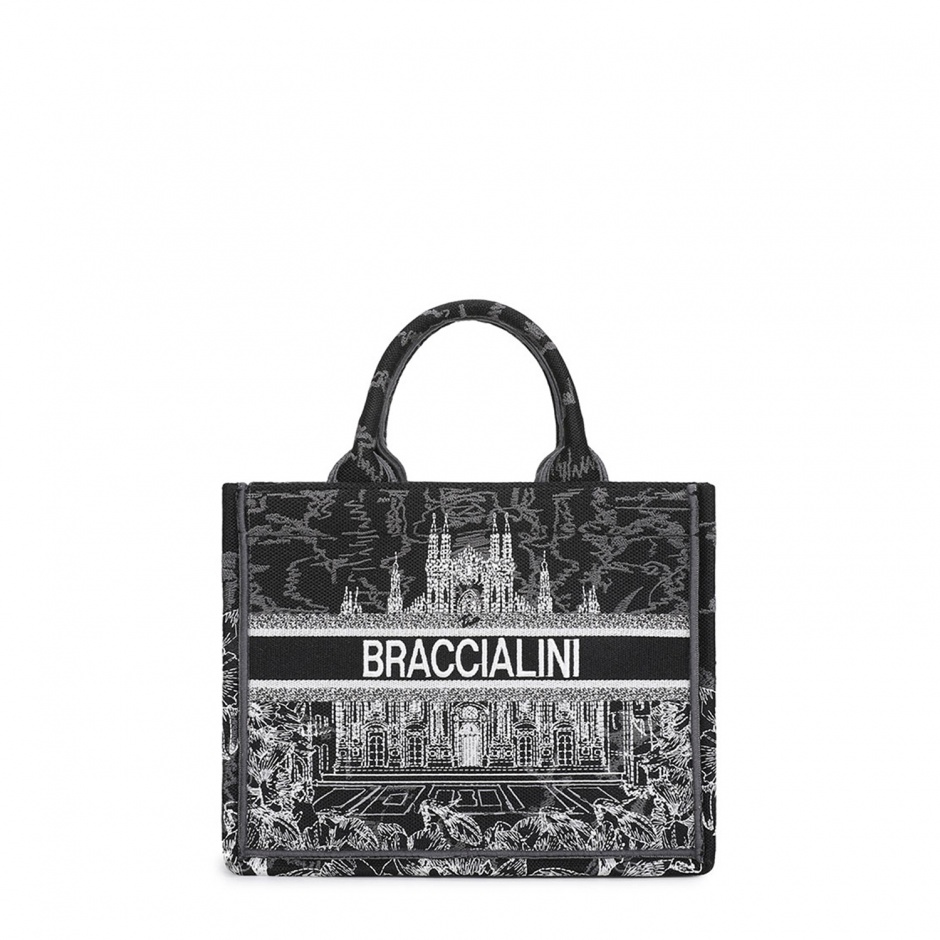 Braccialini Geantă de damă neagră Queen - vezi 1