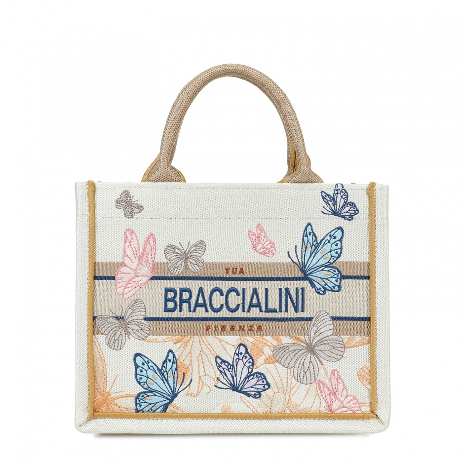 Braccialini Geantă damă Queen cu broderie - vezi 1