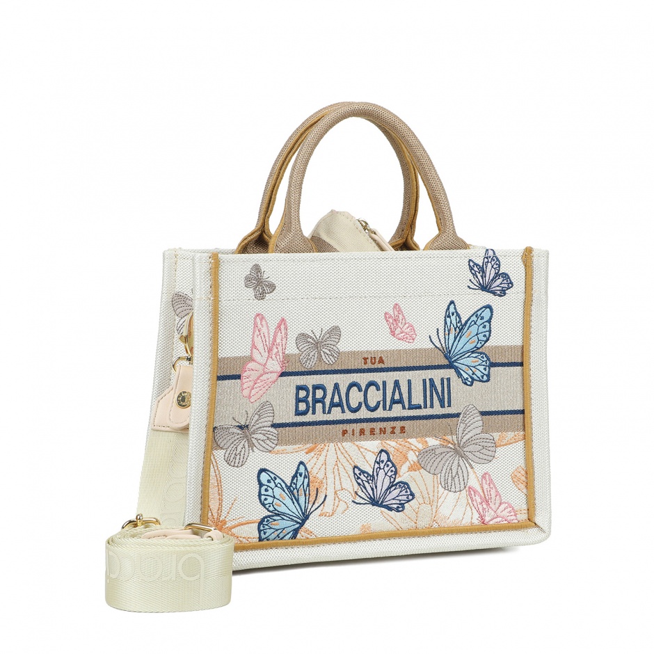 Braccialini Geantă damă Queen cu broderie - vezi 2