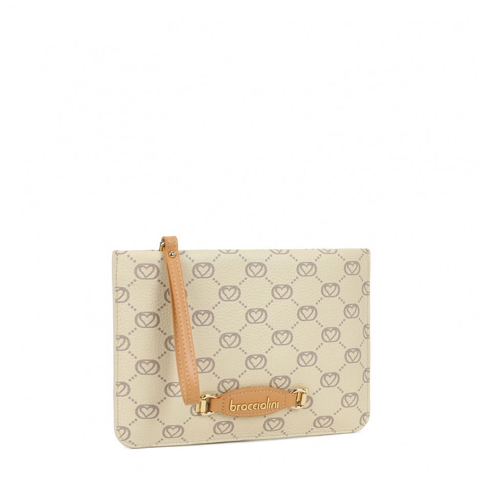 Braccialini Geantă damă bej Monogram - vezi 2