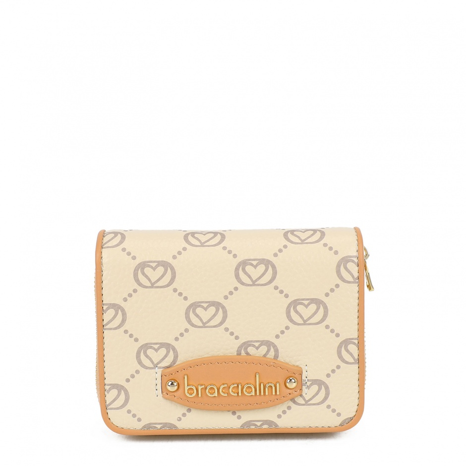 Braccialini Portofel damă bej Monogram - vezi 1