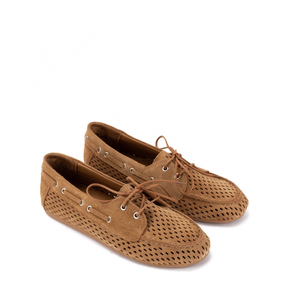 STOKTON Mocasini damă maro - vezi 2