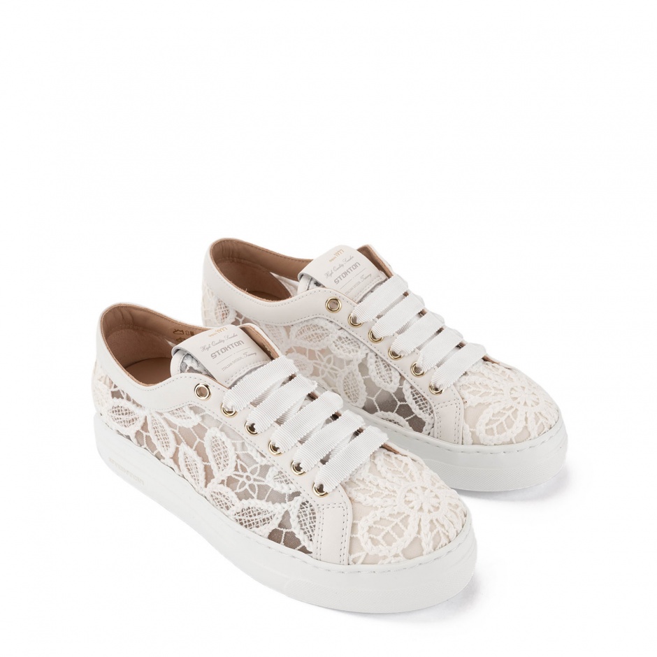 STOKTON Adidași damă albi - vezi 2