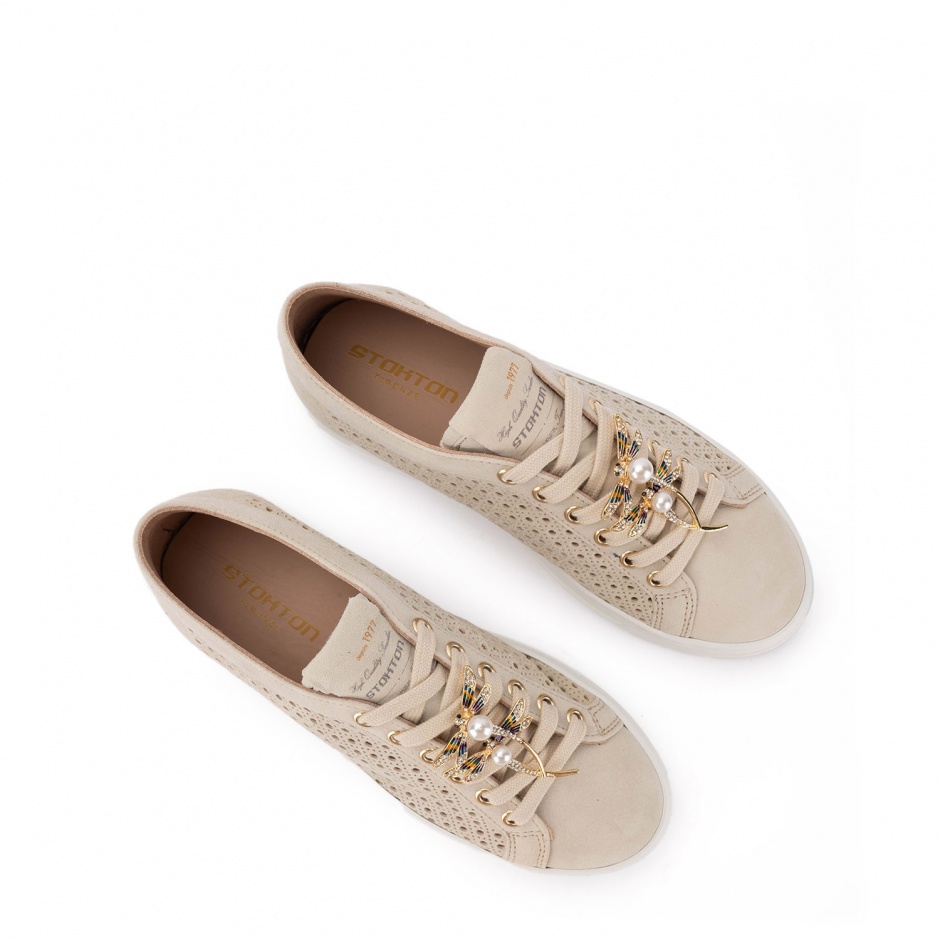 STOKTON Adidași damă cu broșă - vezi 3 - Pepina.ro STOKTON Adidași damă cu broșă - vezi 3