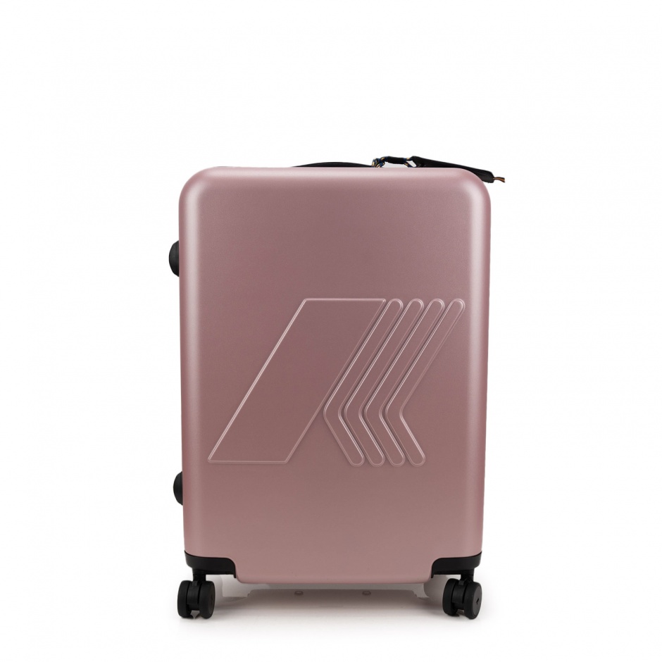 K-WAY Valiză roz medie Eudoxieur - vezi 1 - Pepina.ro K-WAY Valiză roz medie Eudoxieur - vezi 1