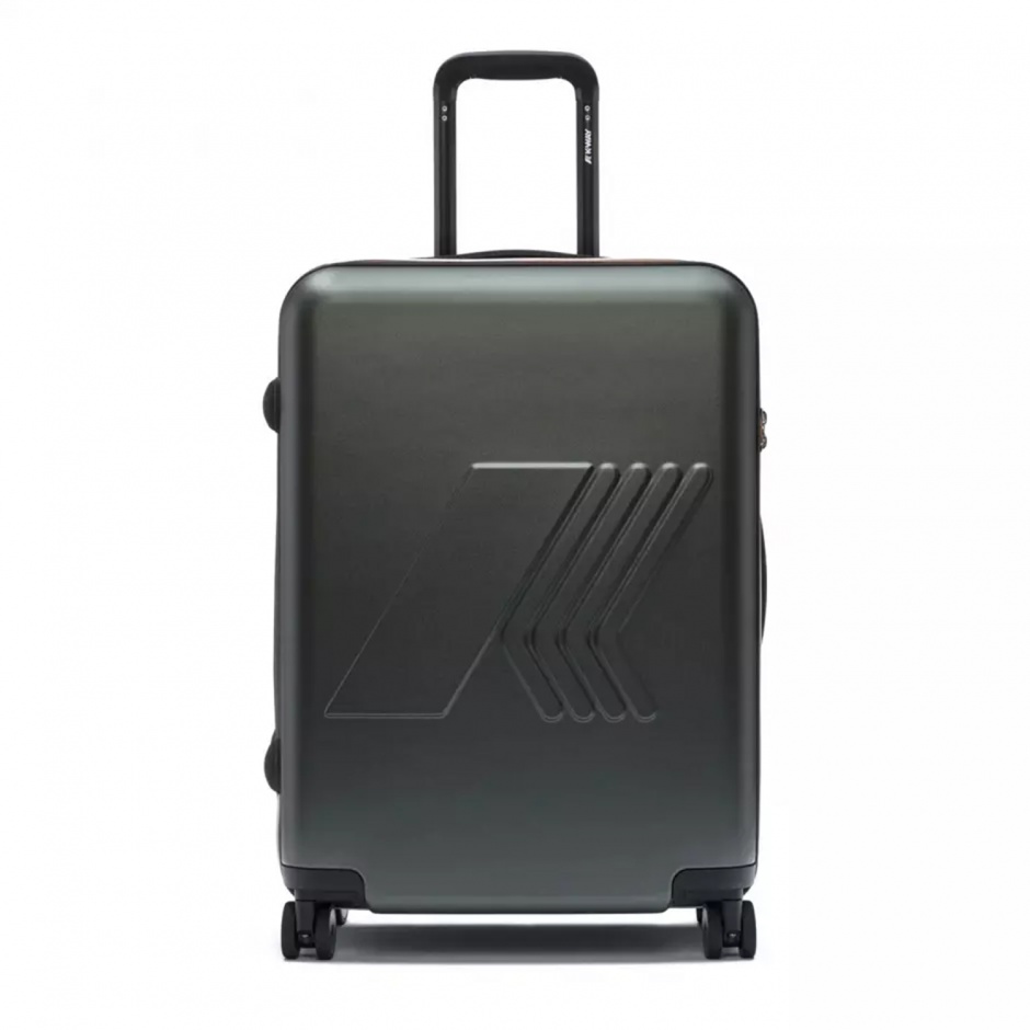 K-WAY Valiză verde medie Eudoxieur - vezi 1 - Pepina.ro K-WAY Valiză verde medie Eudoxieur - vezi 1