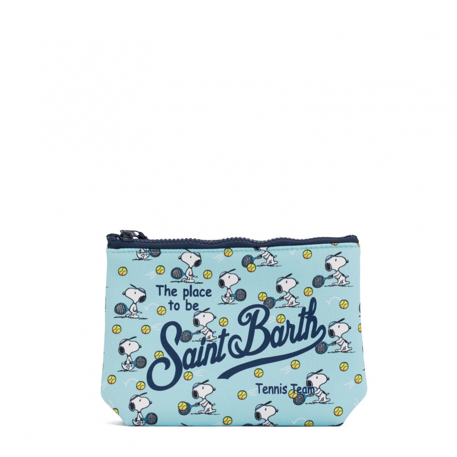SAINT BARTH Geantă Aline Snoopy tennis game - vezi 1