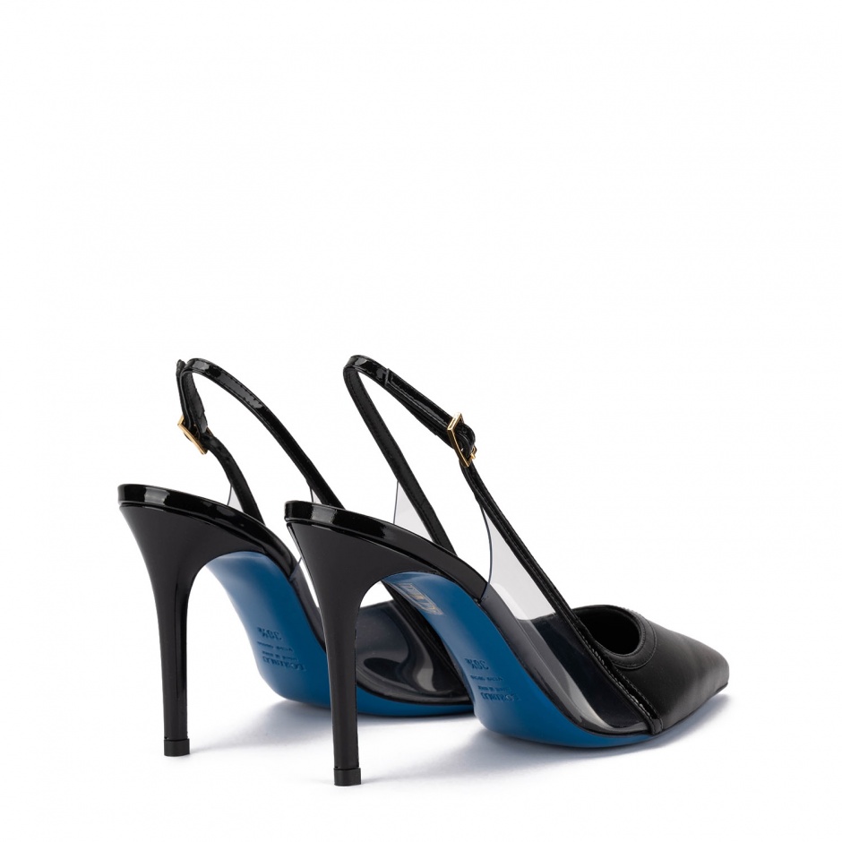 Loriblu Pantofi damă negri din satin - vezi 3