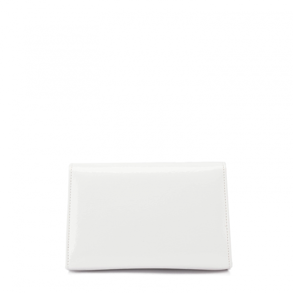 Albano Geantă damă albă lăcuită - vezi 3