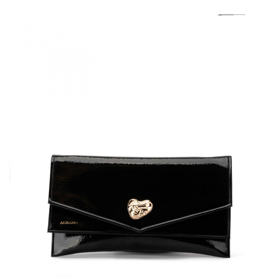 Albano Geantă damă neagră lăcuită - vezi 1