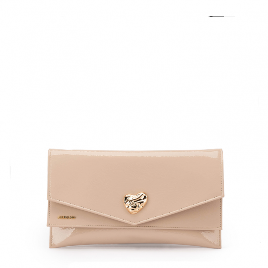 Albano Geantă damă bej lăcuită - vezi 1