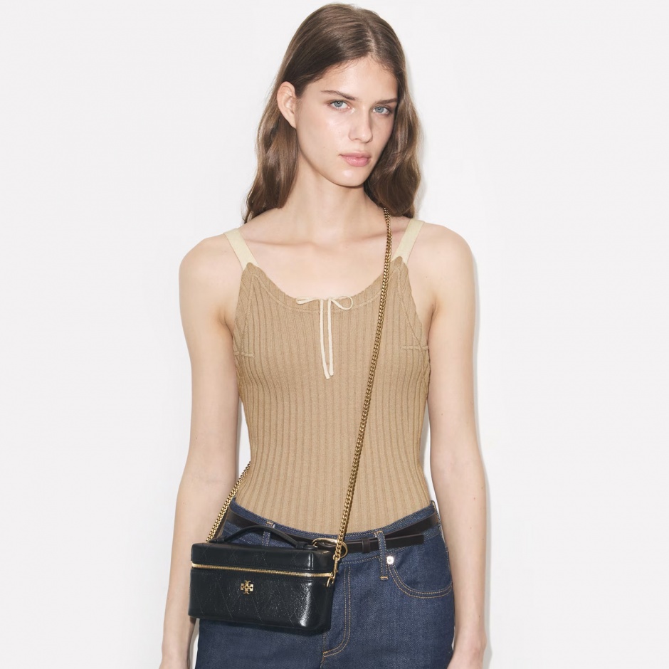 TORY BURCH Geantă damă neagră Charlie - vezi 3 - Pepina.ro TORY BURCH Geantă damă neagră Charlie - vezi 3