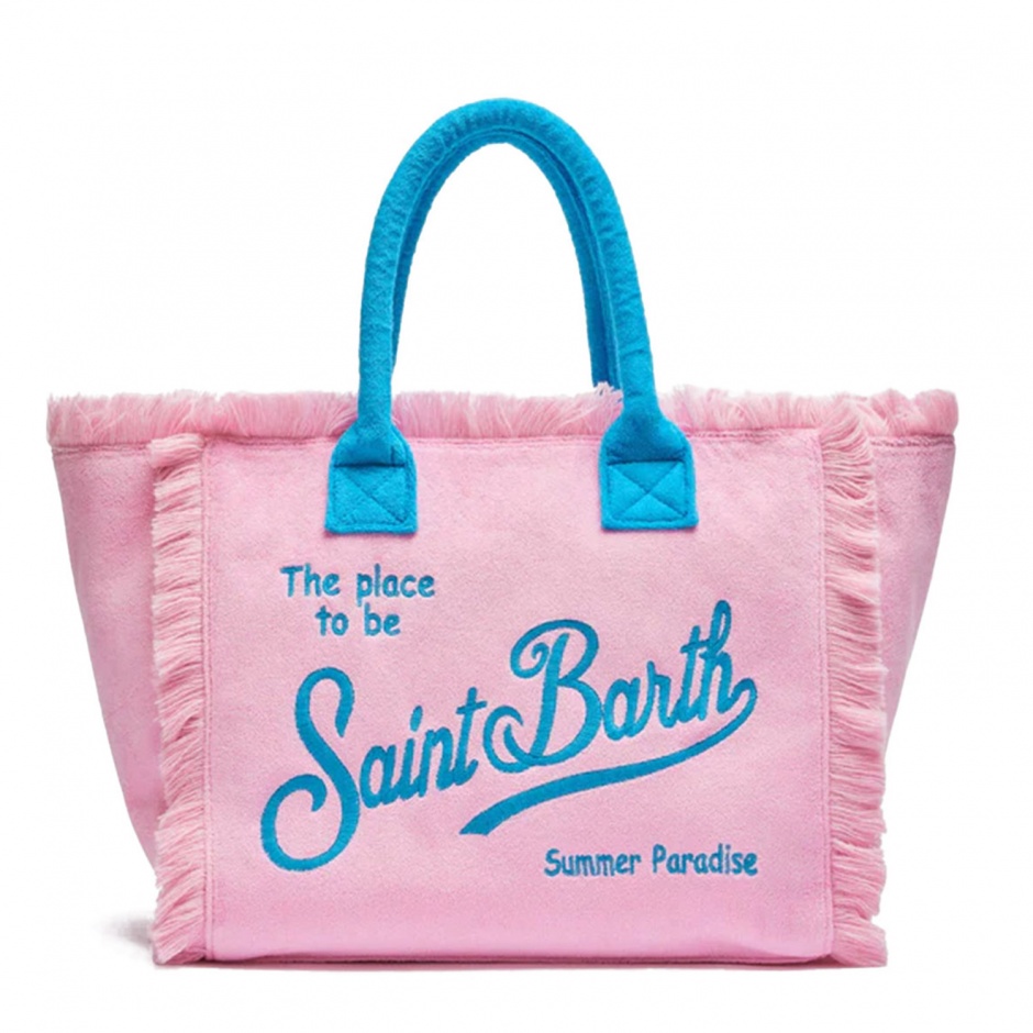 SAINT BARTH Geantă plajă damă roz Vanity - vezi 1