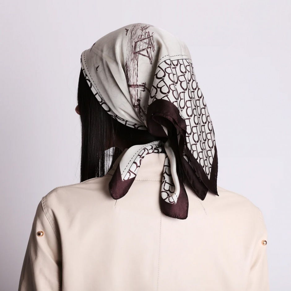 TOSCA BLU Eșarfă mătase Formentera - vezi 2 - Pepina.ro TOSCA BLU Eșarfă mătase Formentera - vezi 2