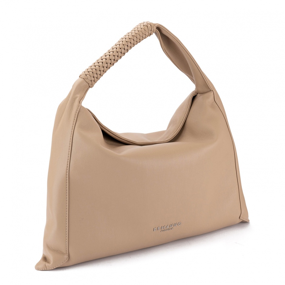 ERMANNO FIRENZE Geantă damă bej Avery Large - vezi 2