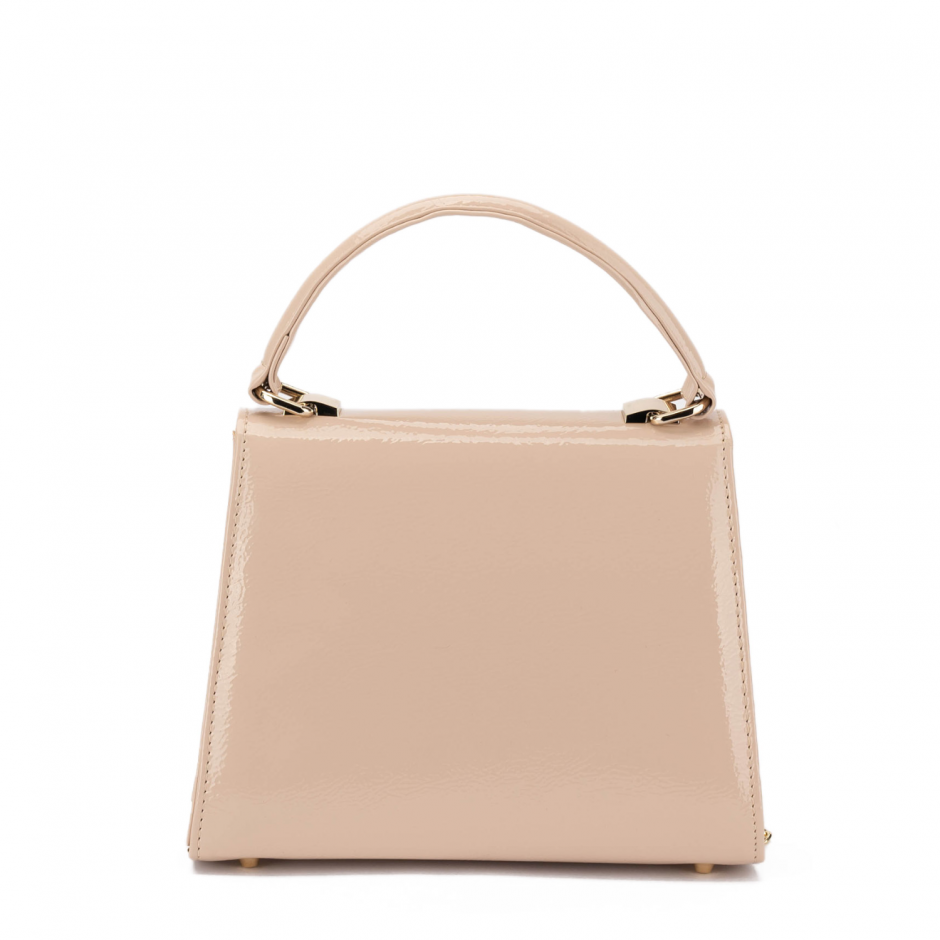 Albano Geantă damă bej lăcuită - vezi 3