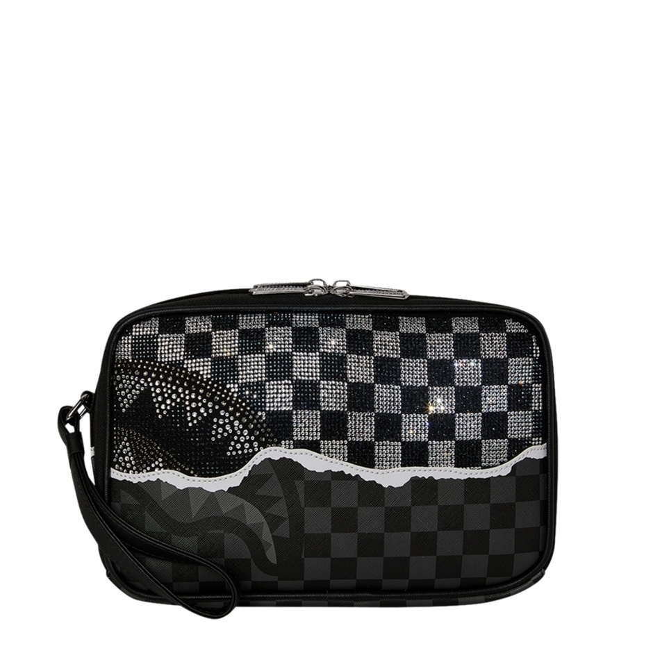 SPRAYGROUND Neseser / Trusă GOLD DIAMOND TEAR - vezi 1 - Pepina.ro SPRAYGROUND Neseser / Trusă GOLD DIAMOND TEAR - vezi 1